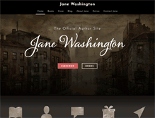 Tablet Screenshot of janewashington.com